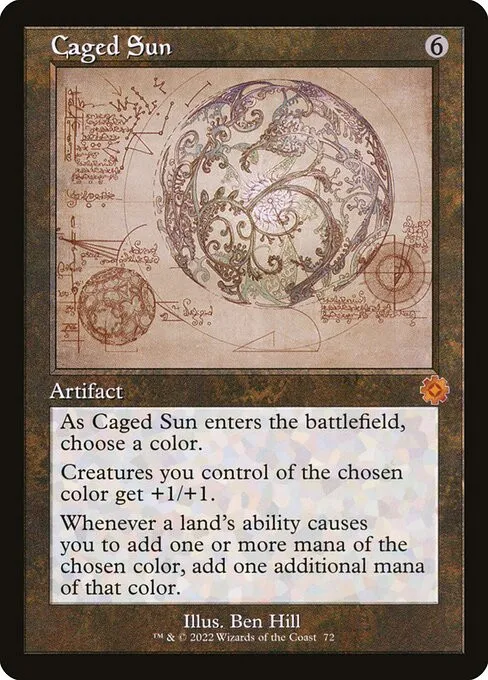 Caged Sun - Foil
