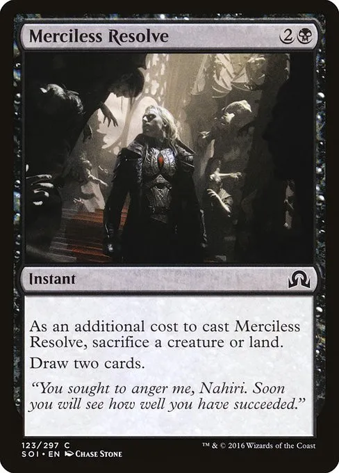 Merciless Resolve - Foil