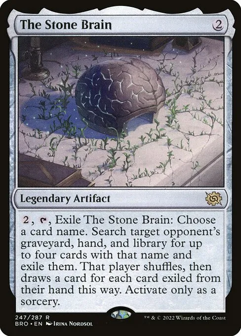The Stone Brain - Foil