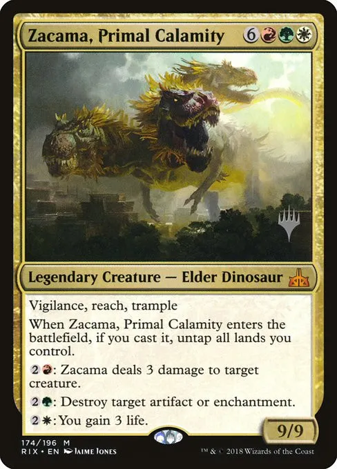 Zacama, Primal Calamity - Foil