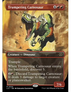 Trumpeting Carnosaur