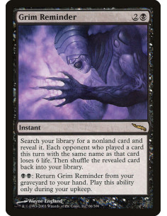 Grim Reminder - Foil