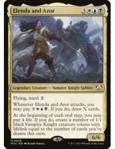 Elenda and Azor - Foil