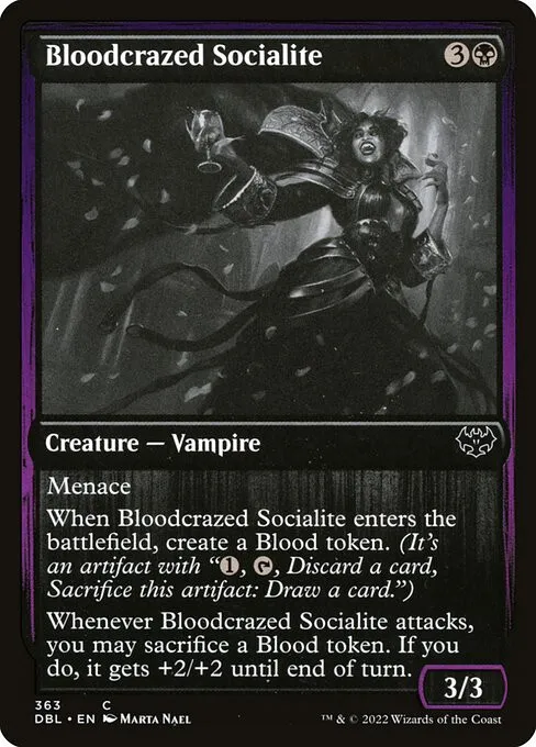 Bloodcrazed Socialite - Foil