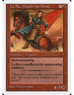 Lu Bu, Master-at-Arms
