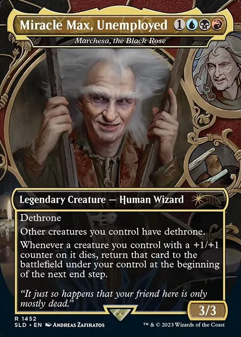 Marchesa, the Black Rose - Foil