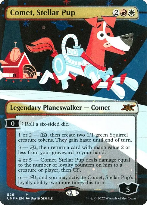 Comet, Stellar Pup - Foil