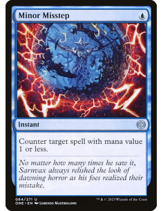 Minor Misstep - Foil