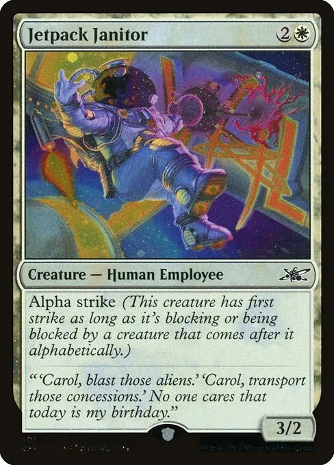 Jetpack Janitor - Foil