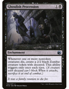 Ghoulish Procession - Foil