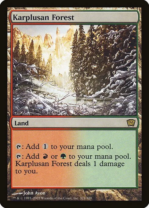 Karplusan Forest - Foil