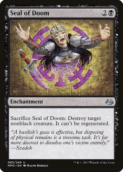 Seal of Doom - Foil