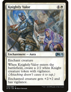 Knightly Valor - Foil