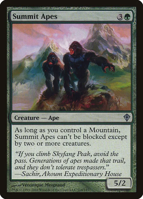 Summit Apes - Foil