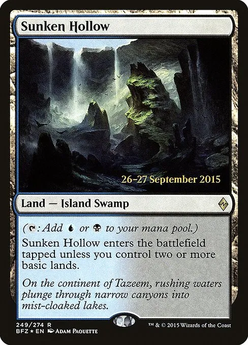 Sunken Hollow - Foil