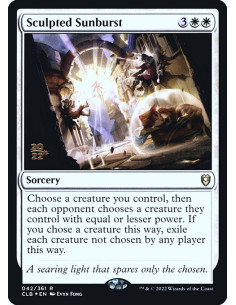 Sculpted Sunburst - Foil