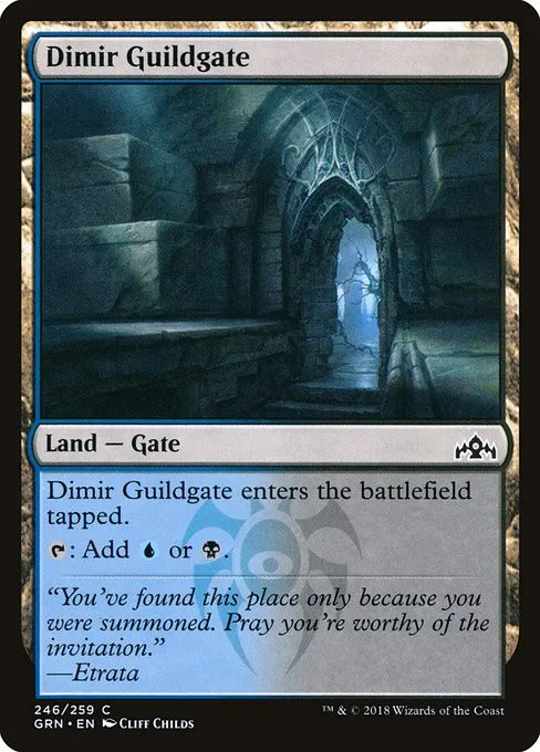 Dimir Guildgate - Foil