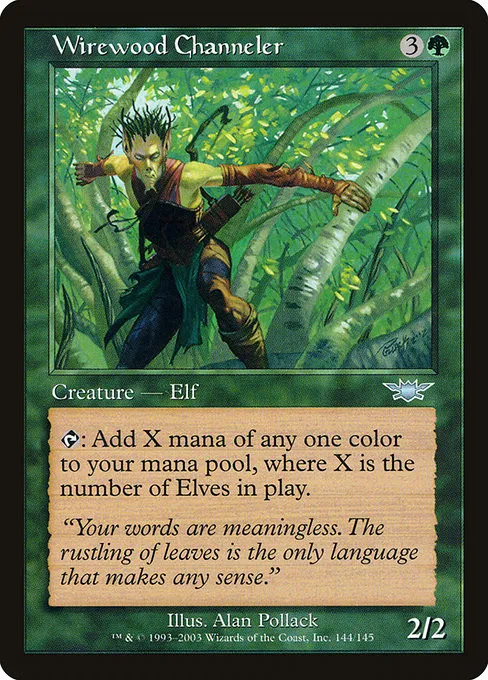 Wirewood Channeler - Foil