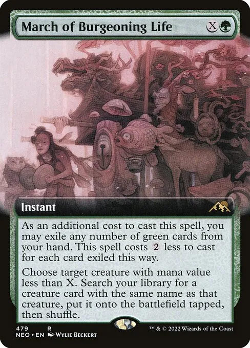 March of Burgeoning Life - Foil