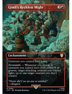 Gimli's Reckless Might - Foil