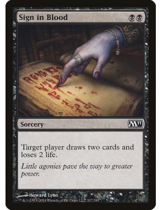Sign in Blood - Foil