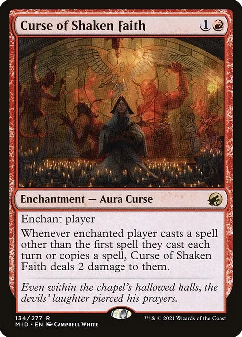 Curse of Shaken Faith - Foil