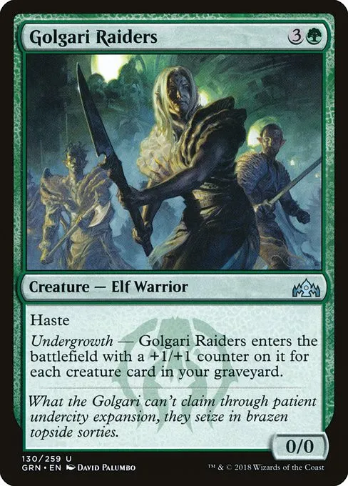 Golgari Raiders - Foil