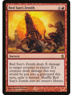 Red Sun's Zenith