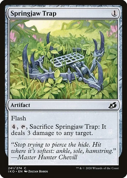 Springjaw Trap - Foil