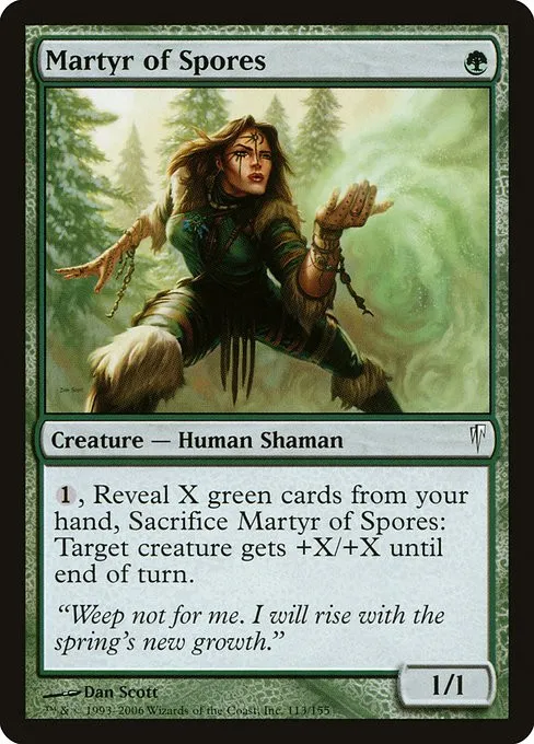Martyr of Spores - Foil