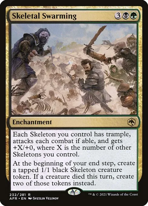 Skeletal Swarming - Foil