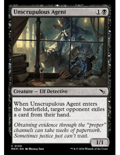 Unscrupulous Agent - Foil