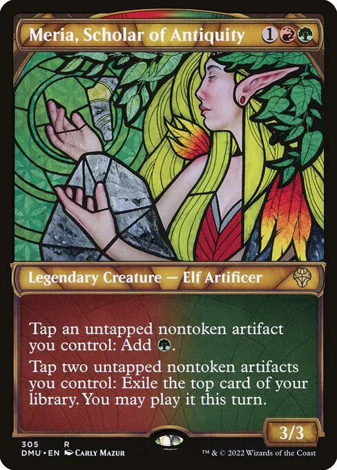 Meria, Scholar of Antiquity - Foil