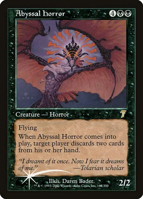 Abyssal Horror - Foil