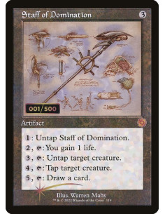 Staff of Domination - Foil