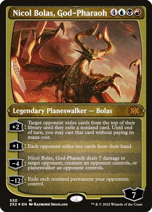 Nicol Bolas, God-Pharaoh - Foil