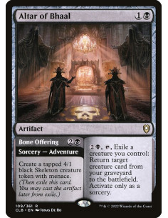 Altar of Bhaal // Bone Offering - Foil