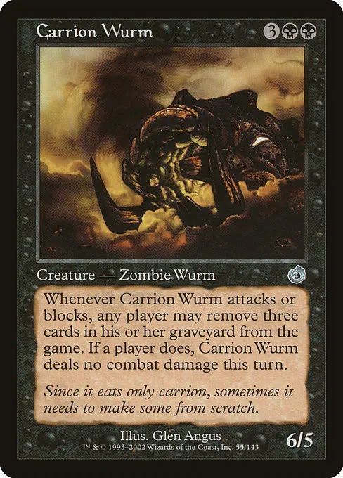 Carrion Wurm - Foil
