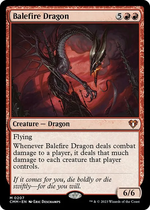 Balefire Dragon - Foil