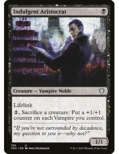 Indulgent Aristocrat