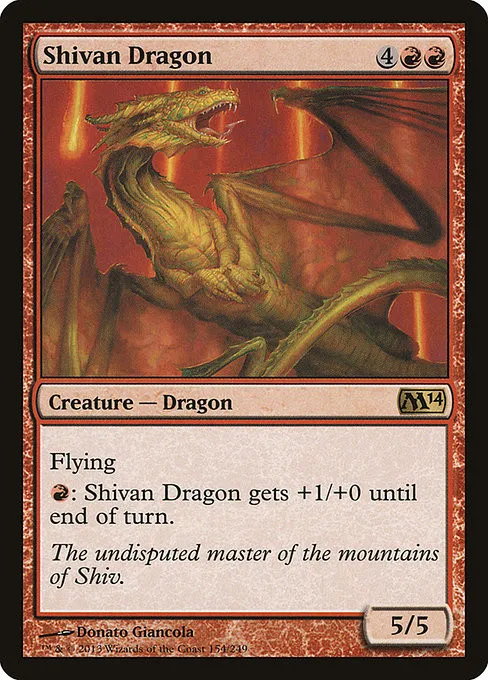 Shivan Dragon - Foil