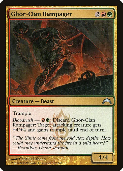 Ghor-Clan Rampager - Foil