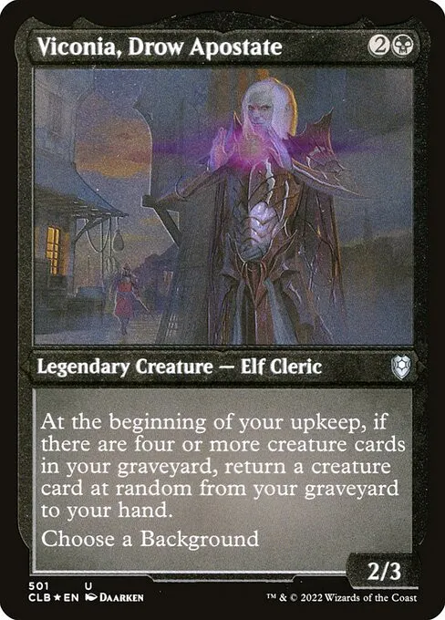 Viconia, Drow Apostate - Foil