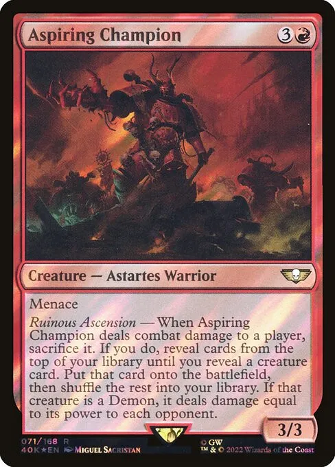 Aspiring Champion - Foil