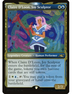 Claire D'Loon, Joy Sculptor - Foil