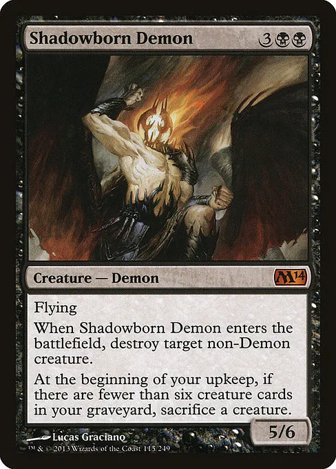 Shadowborn Demon - Foil