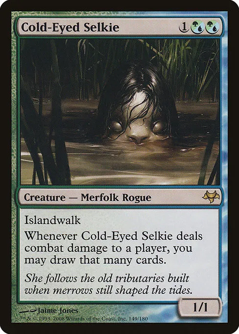 Cold-Eyed Selkie - Foil