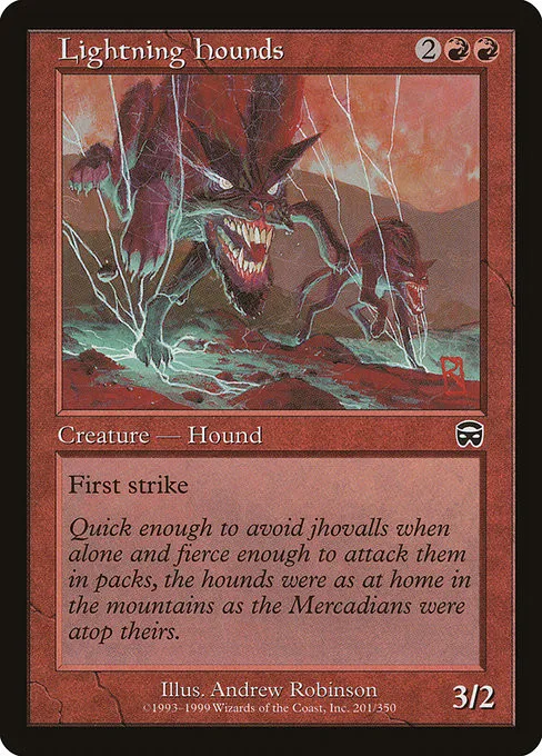 Lightning Hounds - Foil