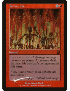 Incinerate - Foil