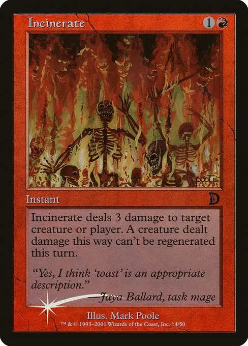 Incinerate - Foil
